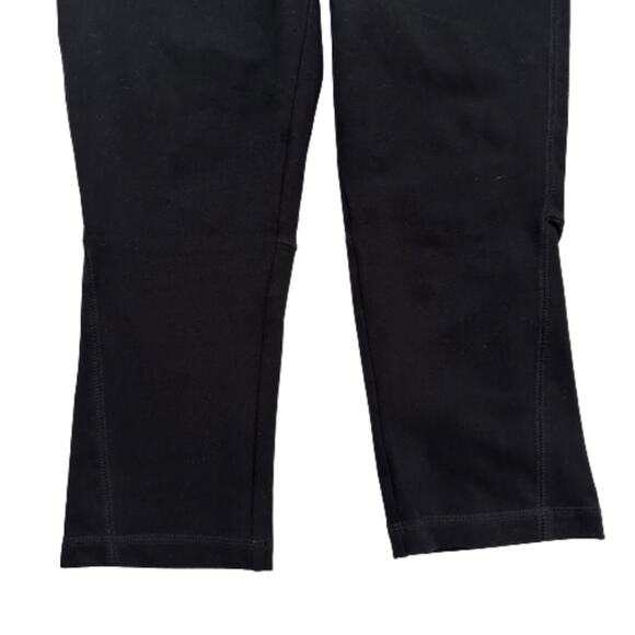 Talbots Leggings Pants Black Gray Classic Active Leisure Yoga Crop Pants Small - Picture 4 of 12